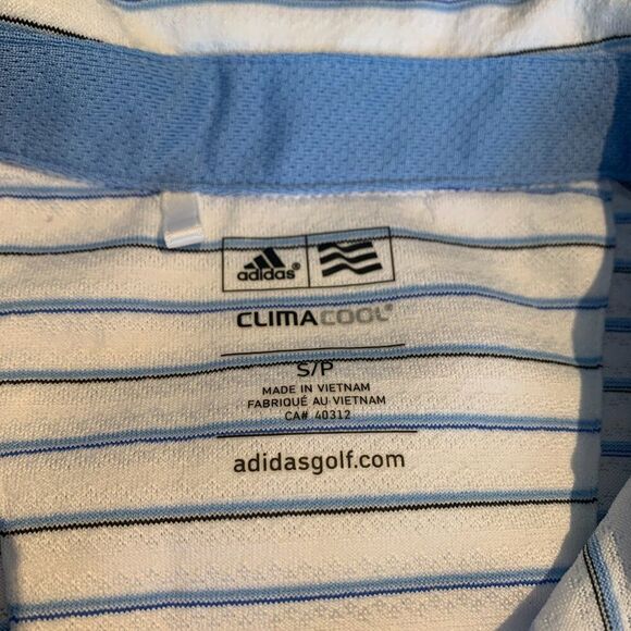 Adidas women's golf/tennis/pickle ball classic sleeveless polo shirt, EUC, Sz S - Picture 6 of 12